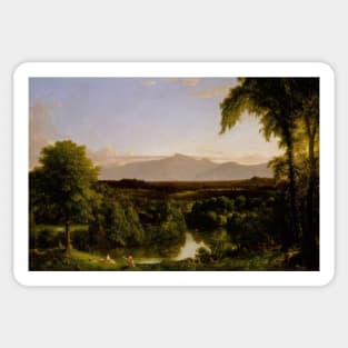 View on the Catskill, Early Autumn by Thomas Cole Sticker